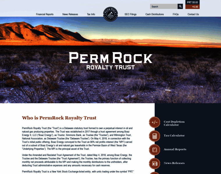 Permrock.com thumbnail