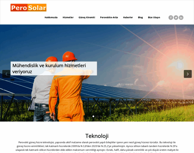 Perosolar.com thumbnail