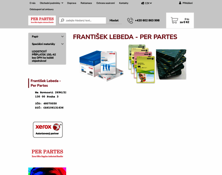 Perpartes-trade.cz thumbnail