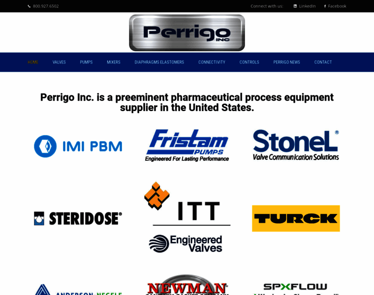 Perrigo-inc.com thumbnail