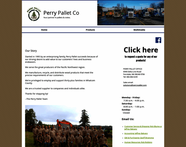 Perrypallet.com thumbnail