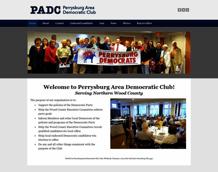 Perrysburgareademocraticclub.org thumbnail