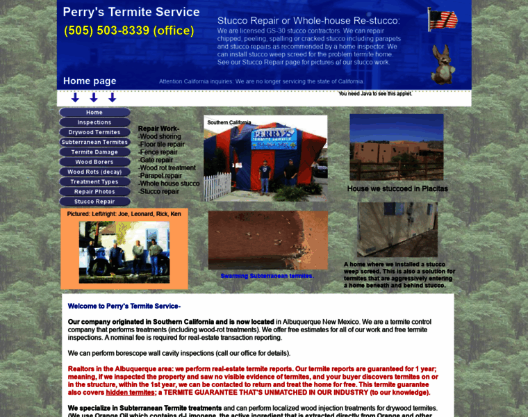 Perrystermite.com thumbnail