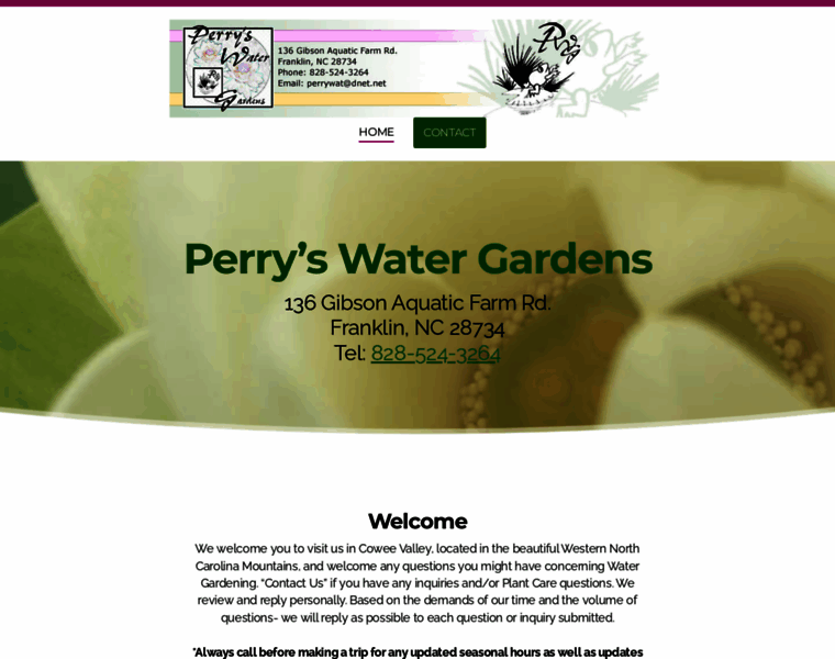 Perryswatergarden.net thumbnail