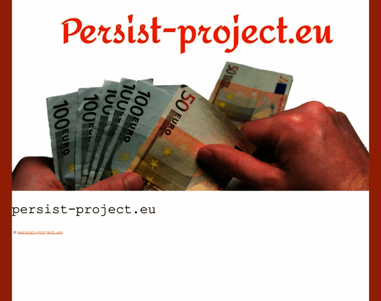 Persist-project.eu thumbnail