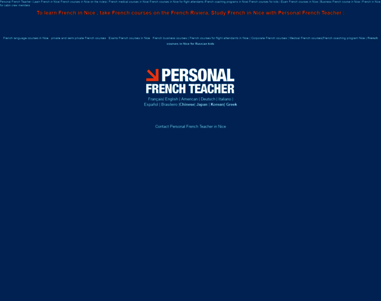 Personal-french-teacher.com thumbnail