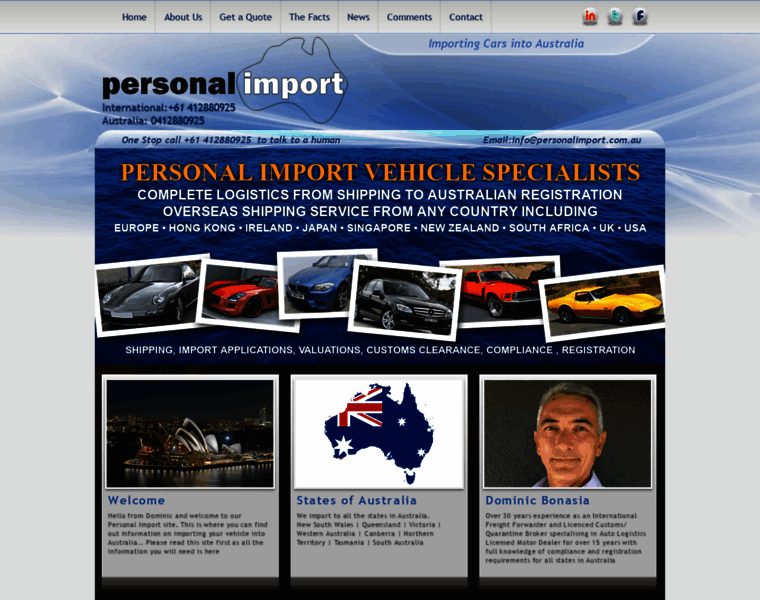 Personalimport.com.au thumbnail