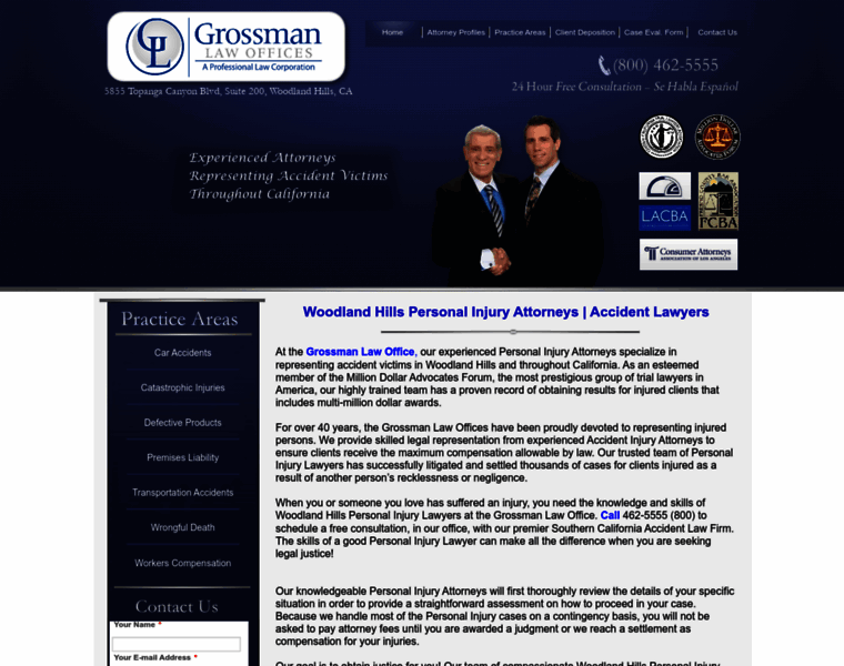 Personalinjuryattorneywoodlandhills.com thumbnail Personalinjuryattorneywoodlandhills.com thumbnail