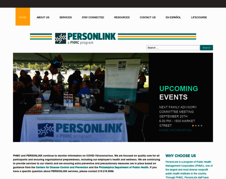 Personlink.org thumbnail