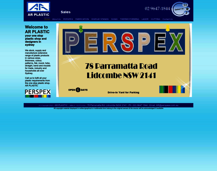 Perspeex.com.au thumbnail