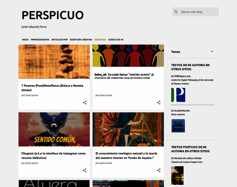 Perspicuo.com thumbnail