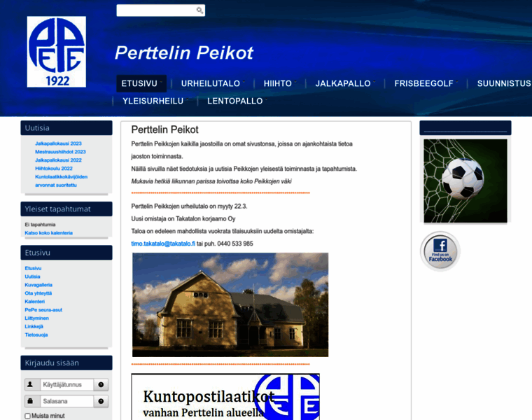 Perttelinpeikot.net thumbnail