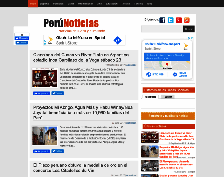 Perunoticias.net thumbnail