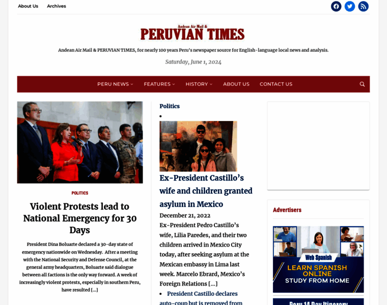 Peruviantimes.com thumbnail