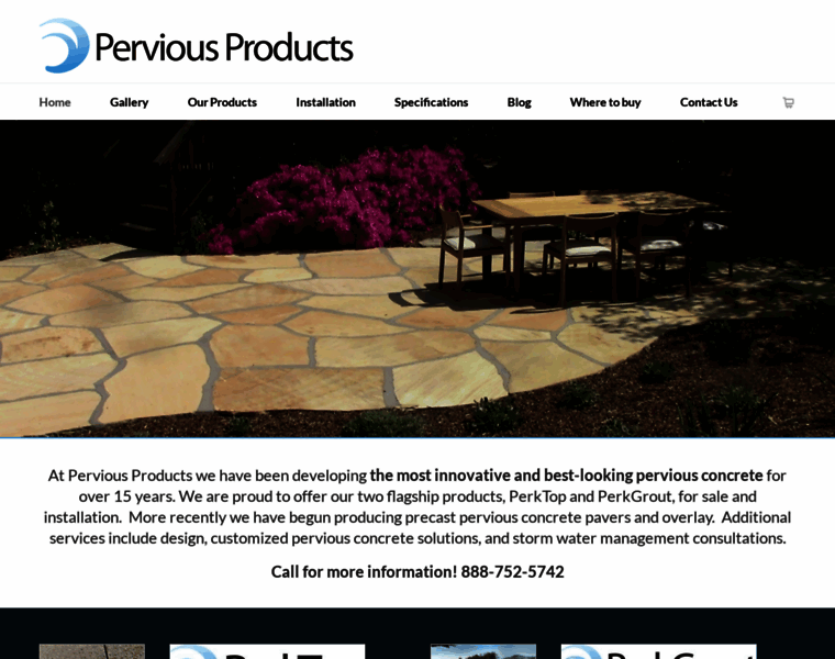 Perviousproducts.com thumbnail