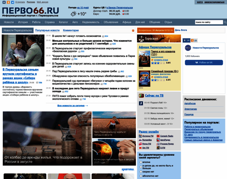 Pervo66.ru thumbnail