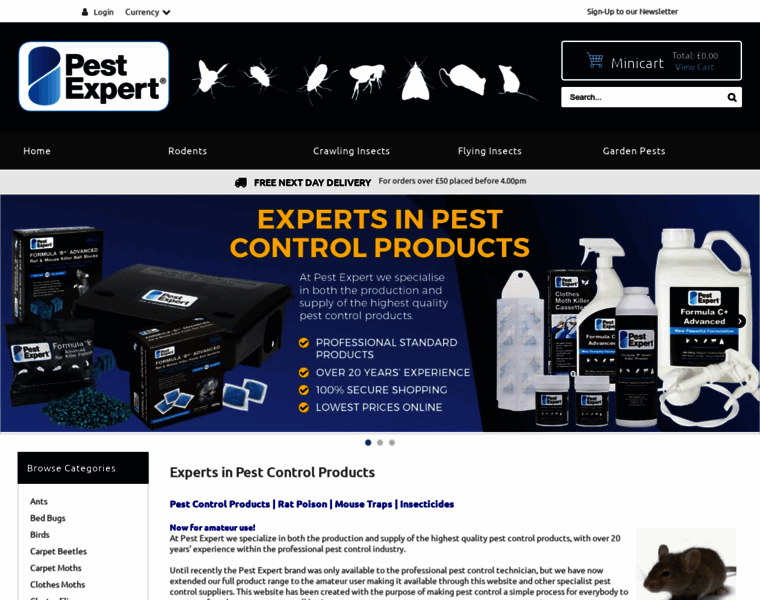 Pest-expert.com thumbnail