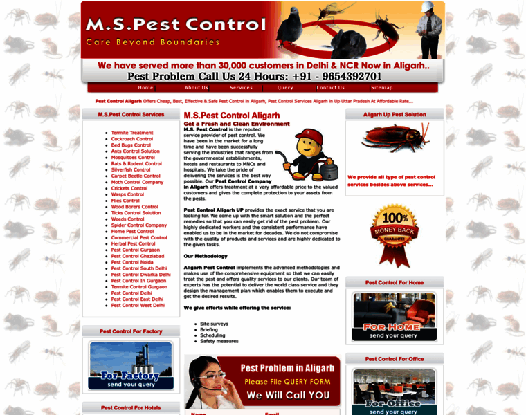 Pestcontrolaligarh.com thumbnail