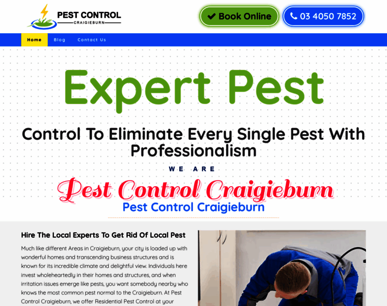 Pestcontrolcraigieburn.com.au thumbnail