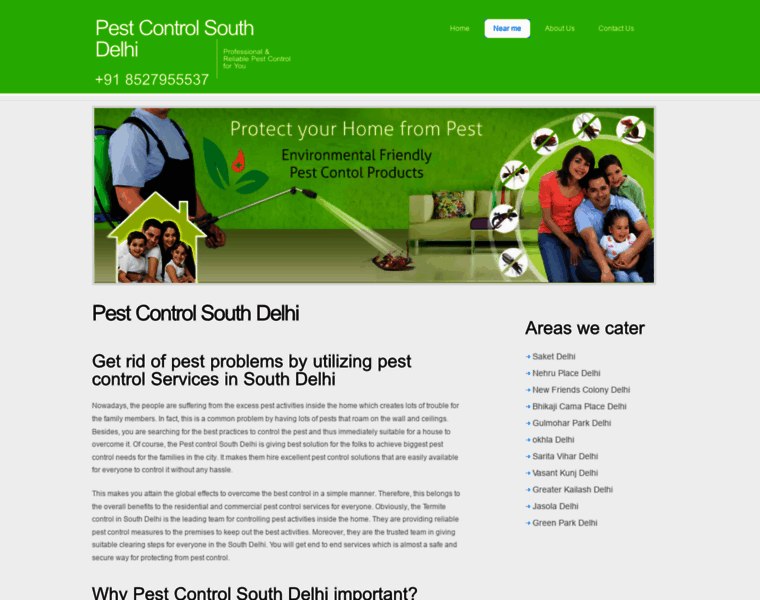 Pestcontrolinsouthdelhi.co.in thumbnail