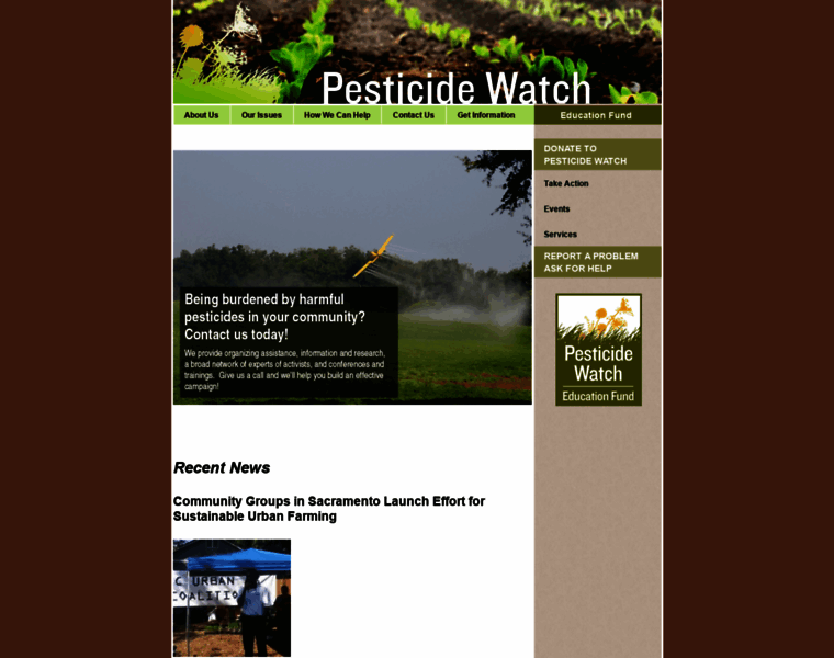 Pesticidewatch.org thumbnail