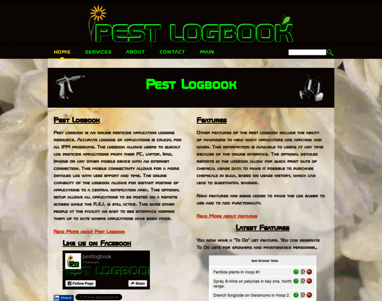 Pestlogbook.com thumbnail