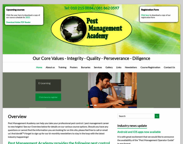 Pestmanagementacademy.com thumbnail