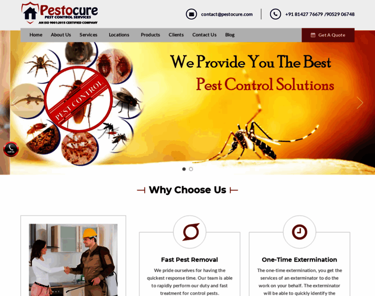 Pestocure.com thumbnail
