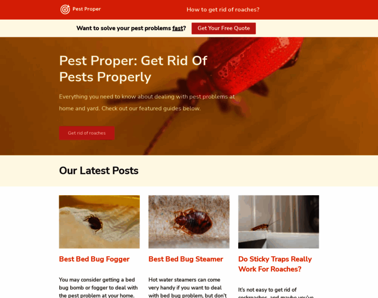 Pestproper.com thumbnail