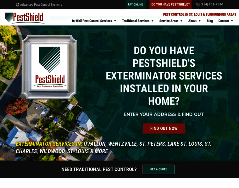 Pestshield.com thumbnail