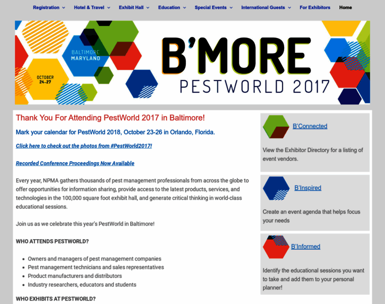 Pestworld2017.org thumbnail