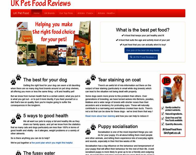 Pet-food-choice.co.uk thumbnail