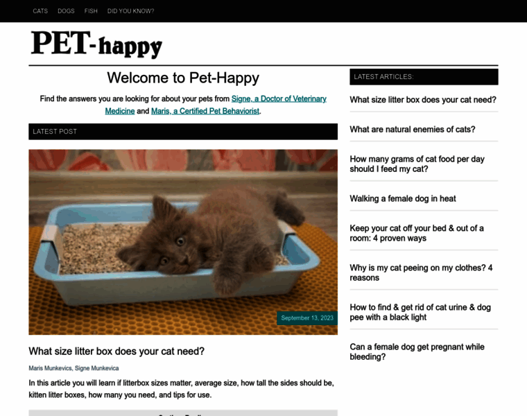 Pet-happy.com thumbnail