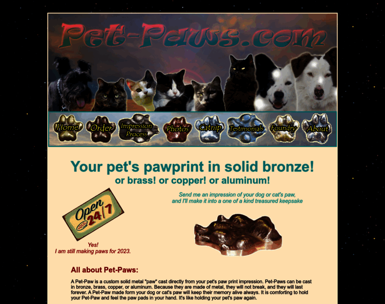 Pet-paws.com thumbnail
