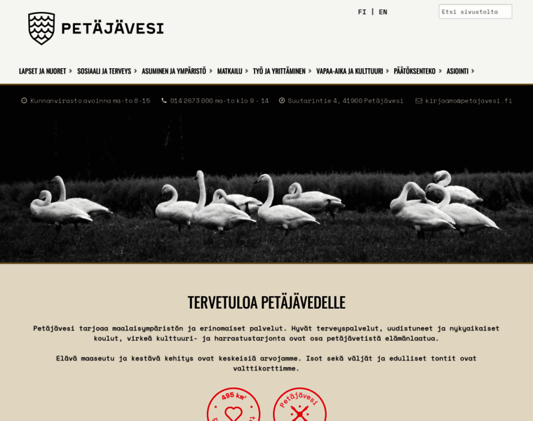 Petajavesi.fi thumbnail