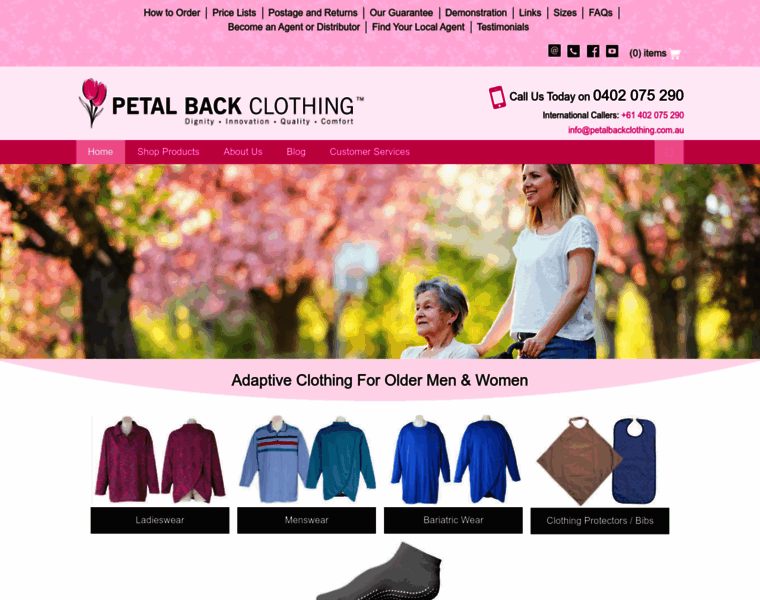 Petalbackclothing.com.au thumbnail