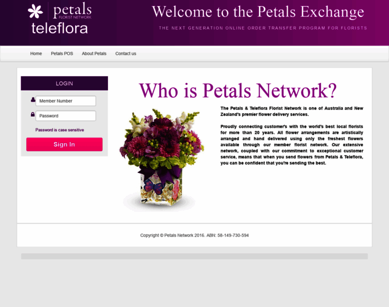 Petals-exchange.com thumbnail