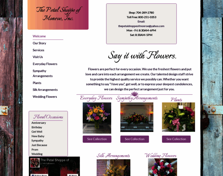 Petalshoppeofmonroe.com thumbnail Petalshoppeofmonroe.com thumbnail