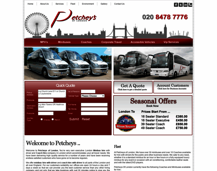 Petcheysoflondon.co.uk thumbnail