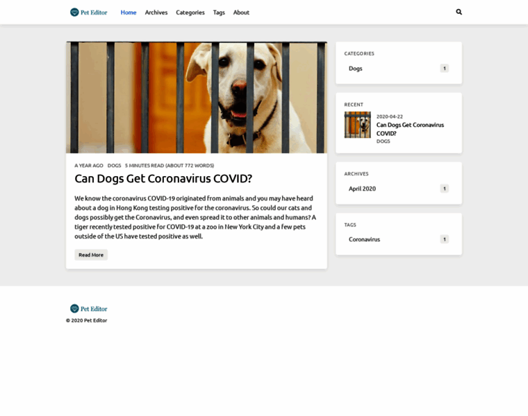 Peteditor.com thumbnail