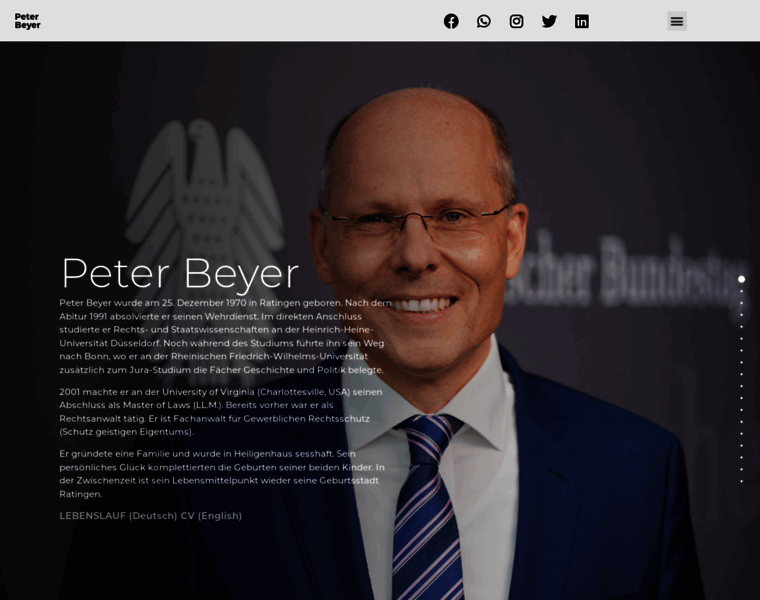Peter-beyer.info thumbnail