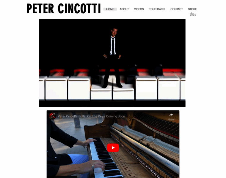 Petercincotti.com thumbnail