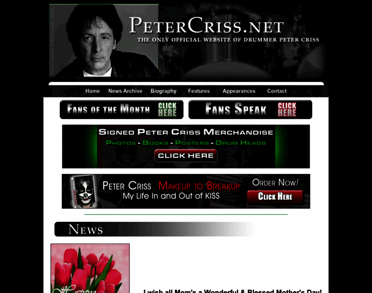 Petercriss.net thumbnail
