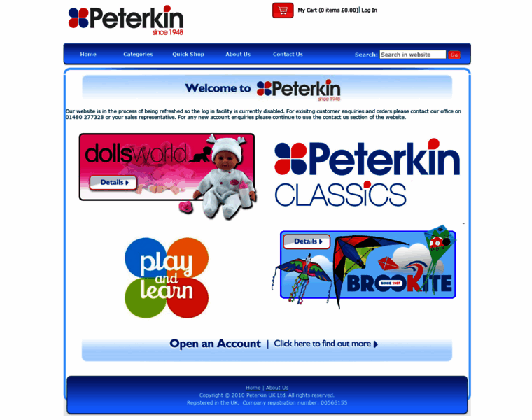 Peterkin.co.uk thumbnail