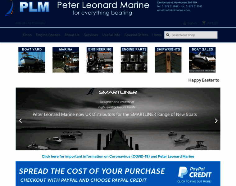 Peterleonardmarine.co.uk thumbnail