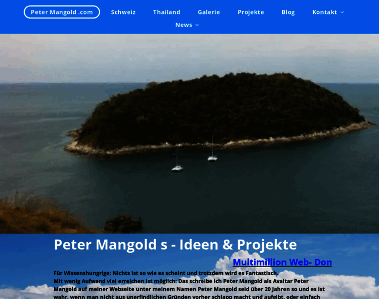 Petermangold.com thumbnail