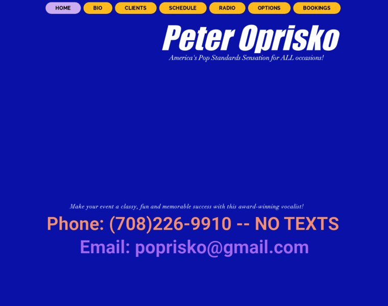 Peteroprisko.com thumbnail