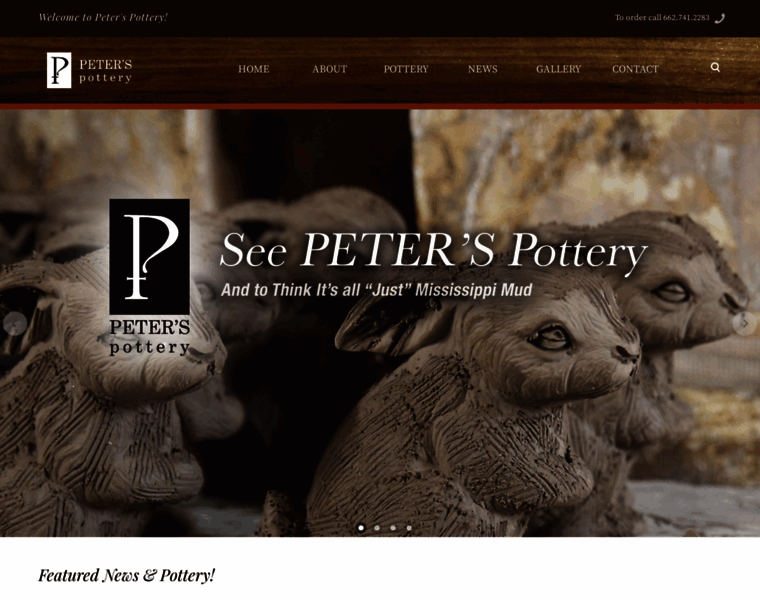 Peters-pottery.net thumbnail