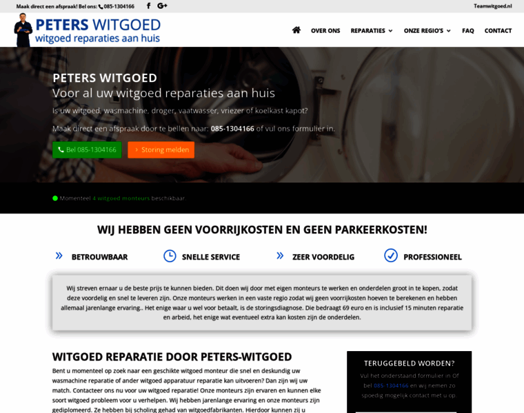 Peters-witgoed.nl thumbnail