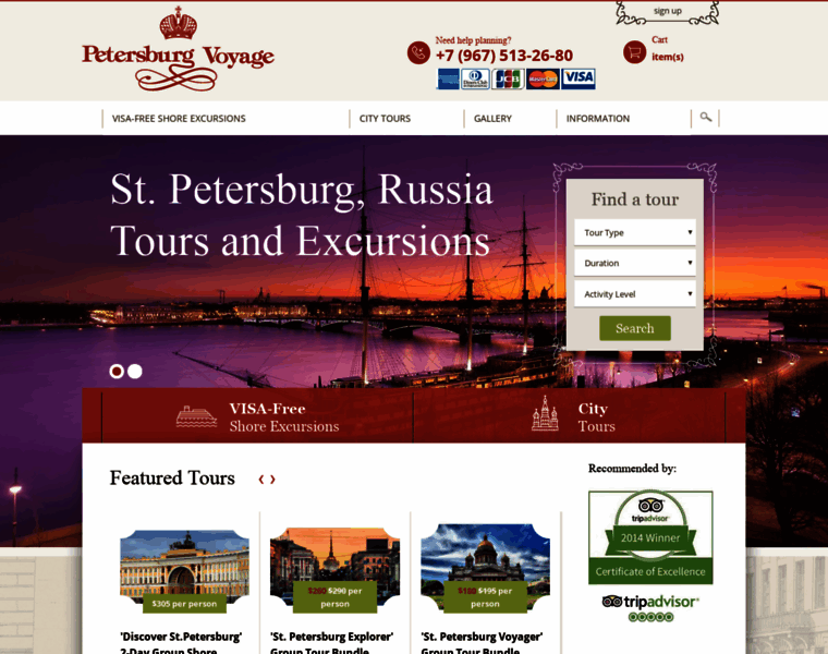 Petersburg-voyage.com thumbnail